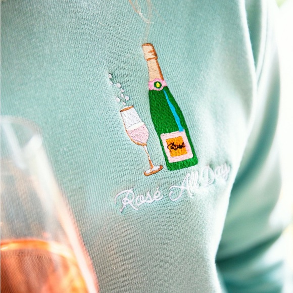 Kiel James Patrick - Rose All Day Sweatshirt - Picture 4 of 11